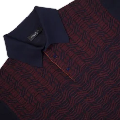 Cheap Knit Three-Button Polo Mens Knitwear