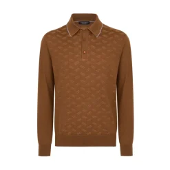 Best Knit Three-Button Polo Mens Knitwear
