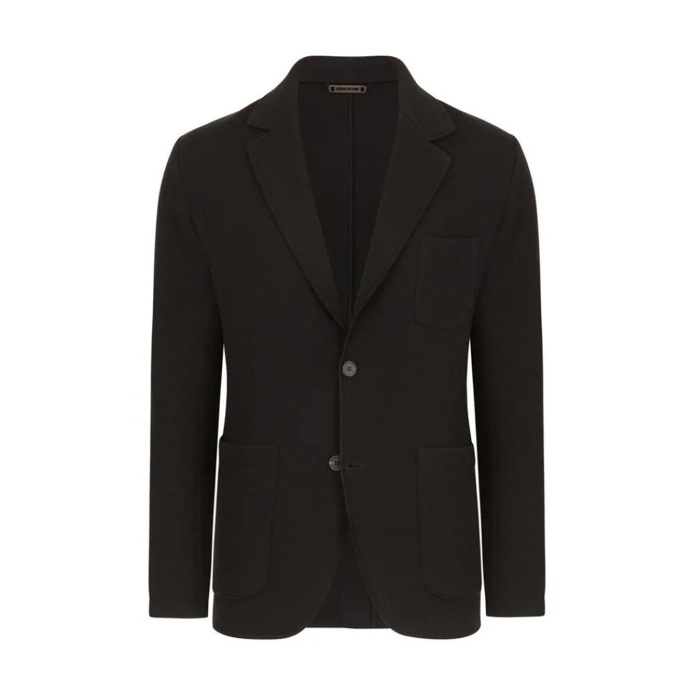 Store Knit Two Button Jacket Mens Last Sizes