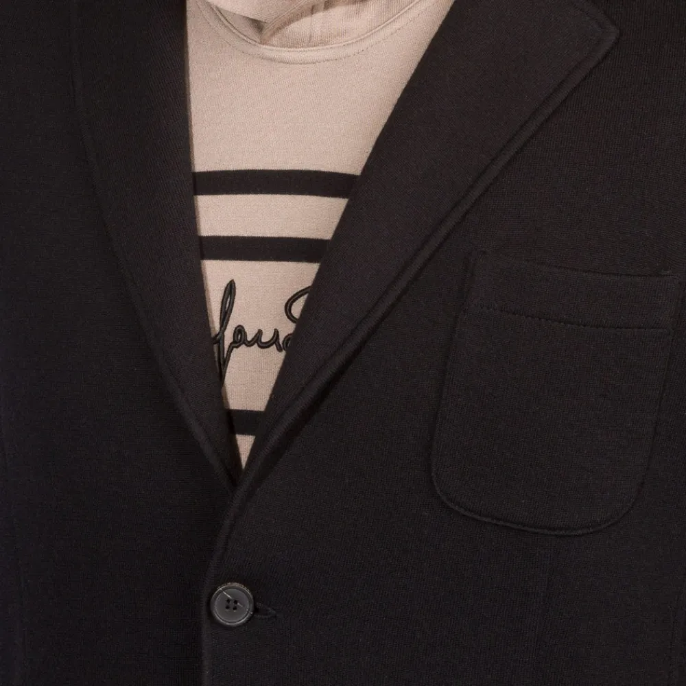 Store Knit Two Button Jacket Mens Last Sizes