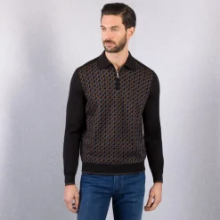 New Knit Zip Polo Mens Last Sizes