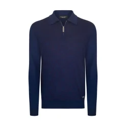 Clearance Knit Zip Polo Mens Knitwear