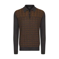 Best Knit Zip Polo Mens Knitwear