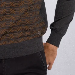 Best Knit Zip Polo Mens Knitwear