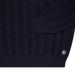 Best Knit Zip Polo Mens Knitwear