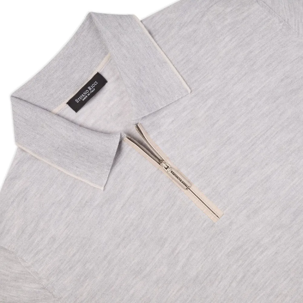New Knit Zip Polo Mens Last Sizes