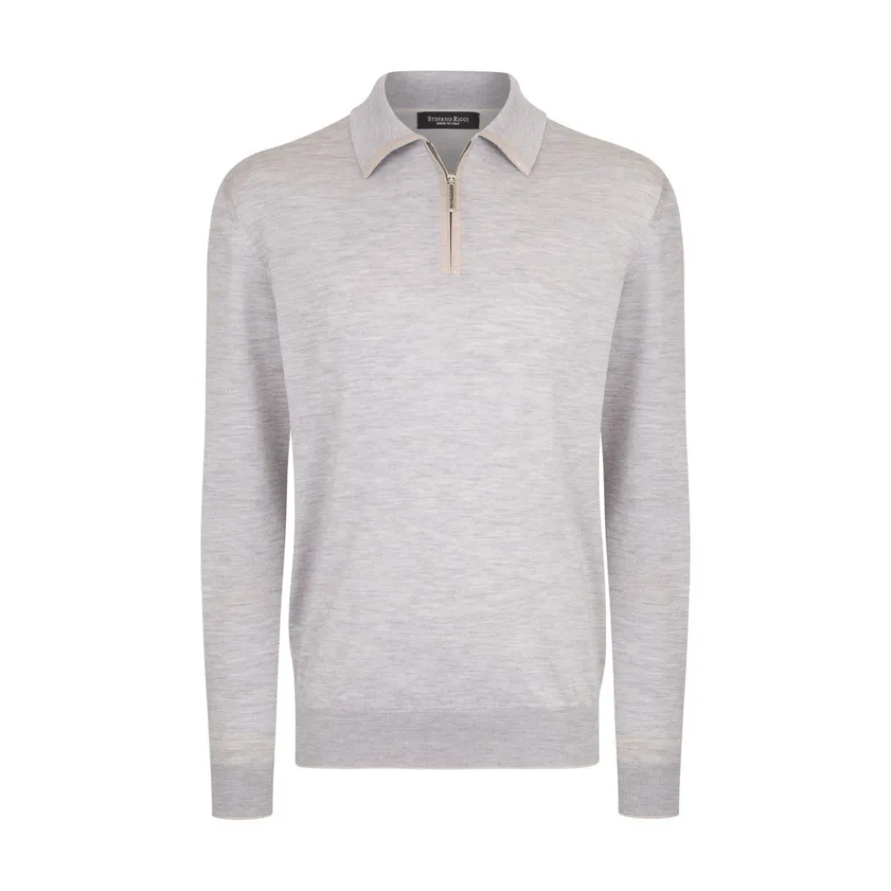 Clearance Knit Zip Polo Mens Last Sizes