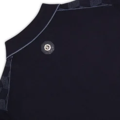 Fashion Knit Zip Polo Mens Knitwear