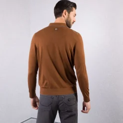 New Knit Zip Polo Mens Last Sizes