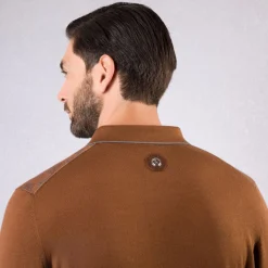 New Knit Zip Polo Mens Last Sizes