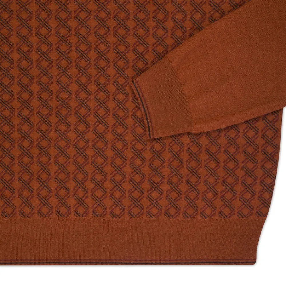 Discount Knit Zip Polo Mens Knitwear