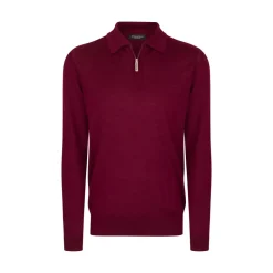 Store Knit Zip Polo Mens Last Sizes
