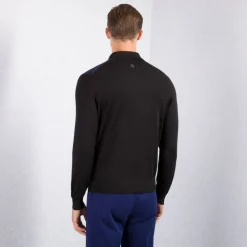 Best Knit Zip Polo Mens Knitwear