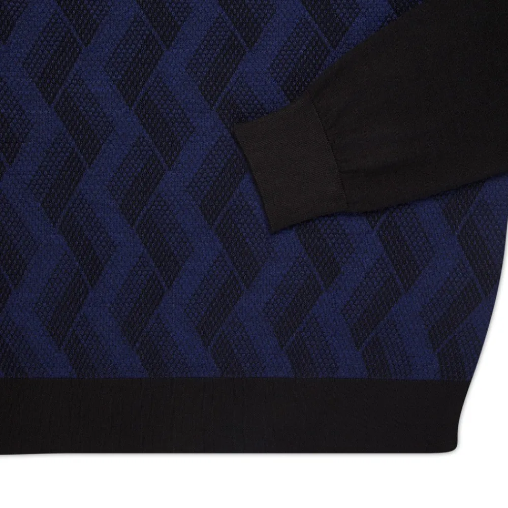 Best Knit Zip Polo Mens Knitwear
