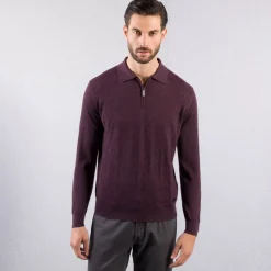 Best Knit Zip Polo Mens Last Sizes