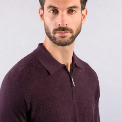 Best Knit Zip Polo Mens Last Sizes