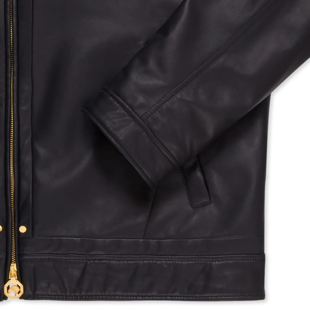 Outlet Lambskin Jacket With Mink Fur Lining Mens Last Sizes