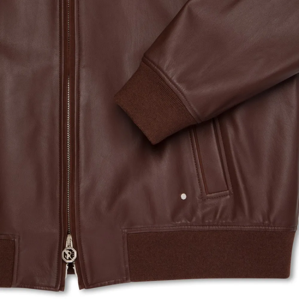 Hot Lambskin Leather And Shearling Blouson Mens Last Sizes