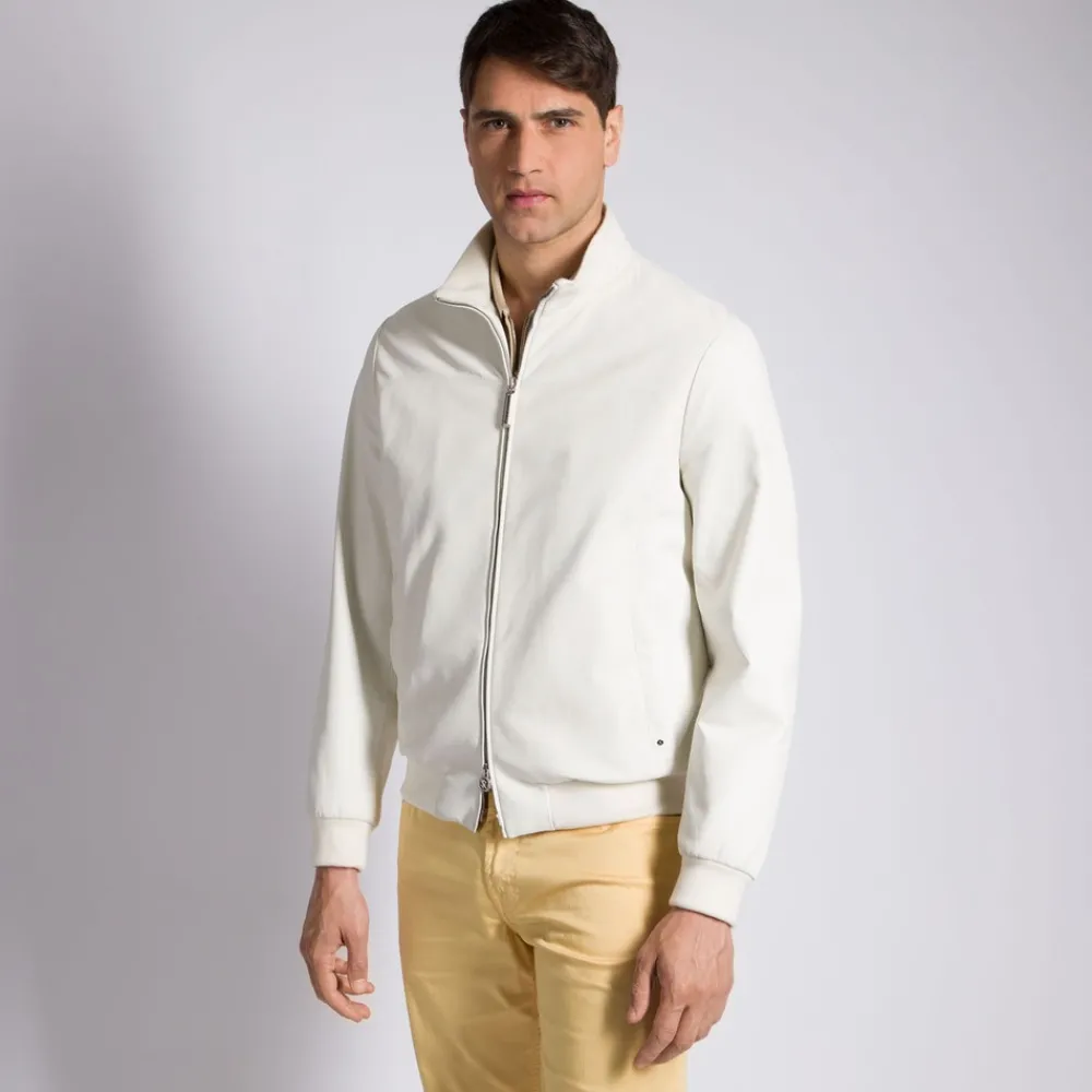 Cheap Lambskin Leather Blouson Mens Outerwear