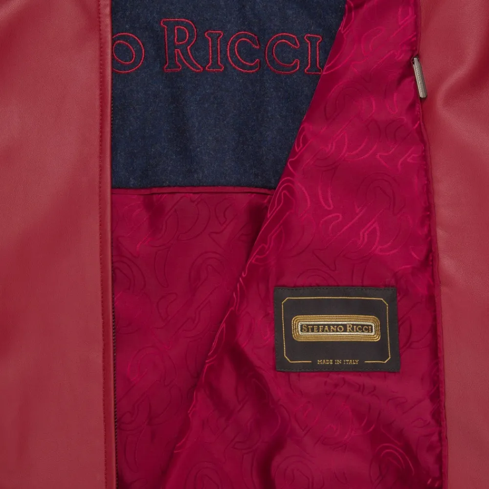 Sale Lambskin Leather Blouson Mens Outerwear