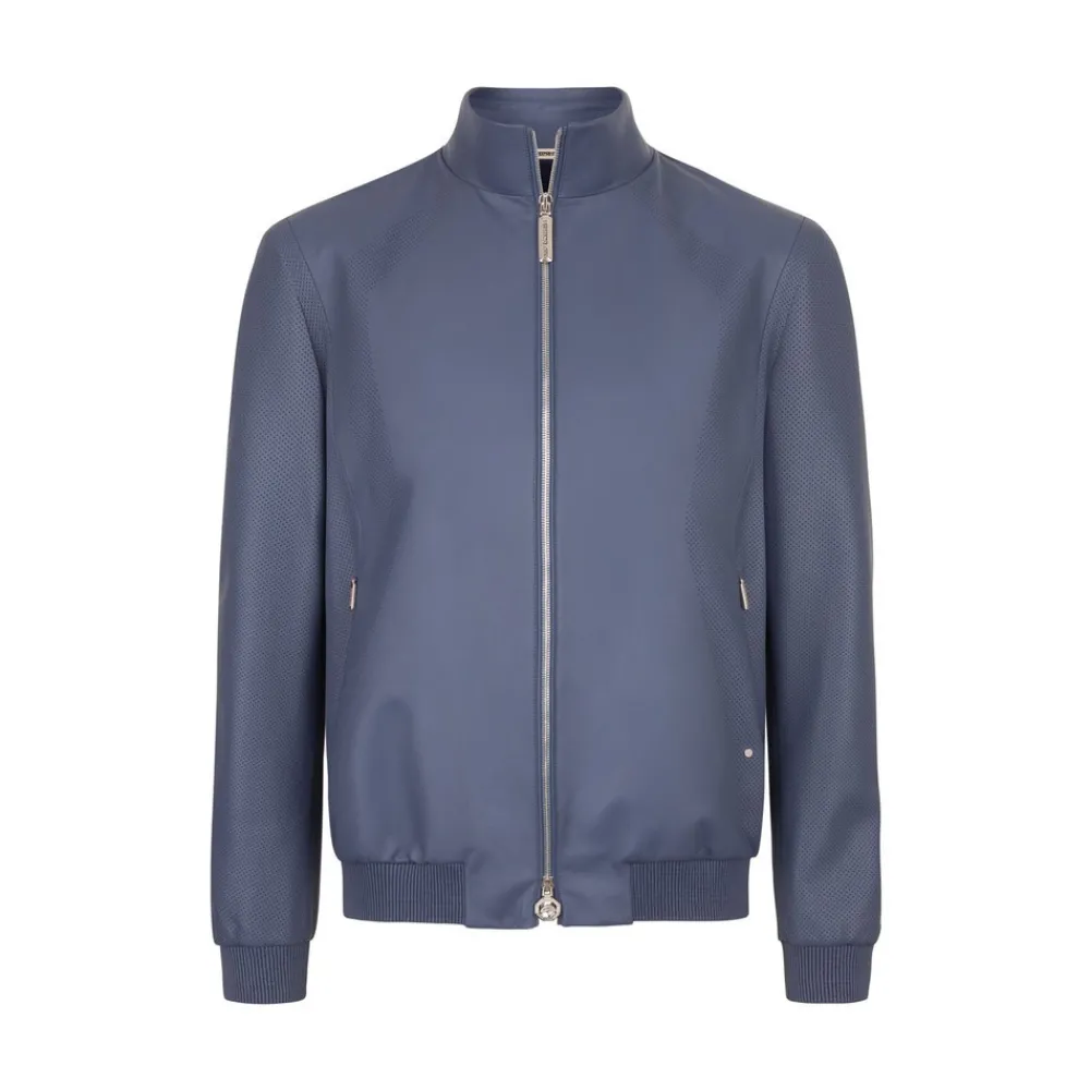 Sale Lambskin Leather Blouson Mens Last Sizes
