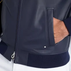 New Lambskin Leather Blouson Mens Outerwear