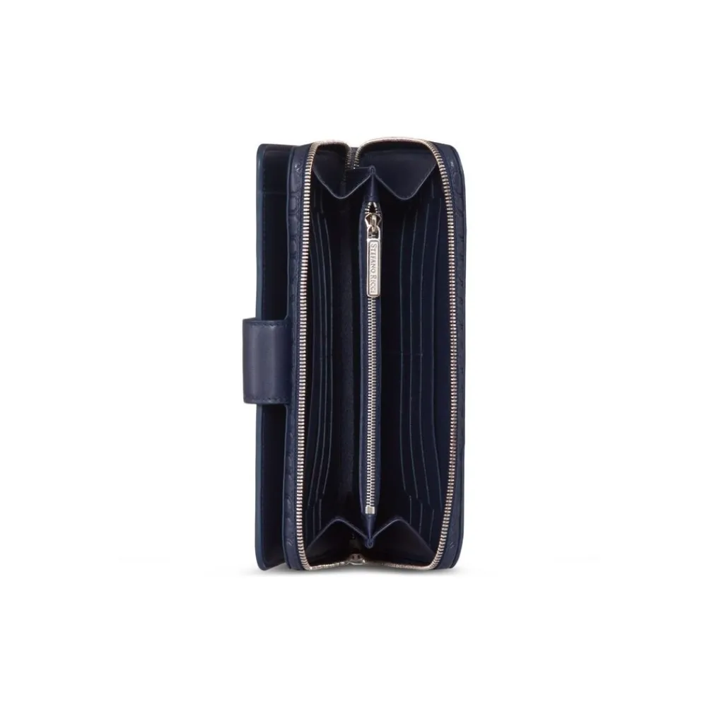 Clearance Leather Zip Pouch Small Leather Goods