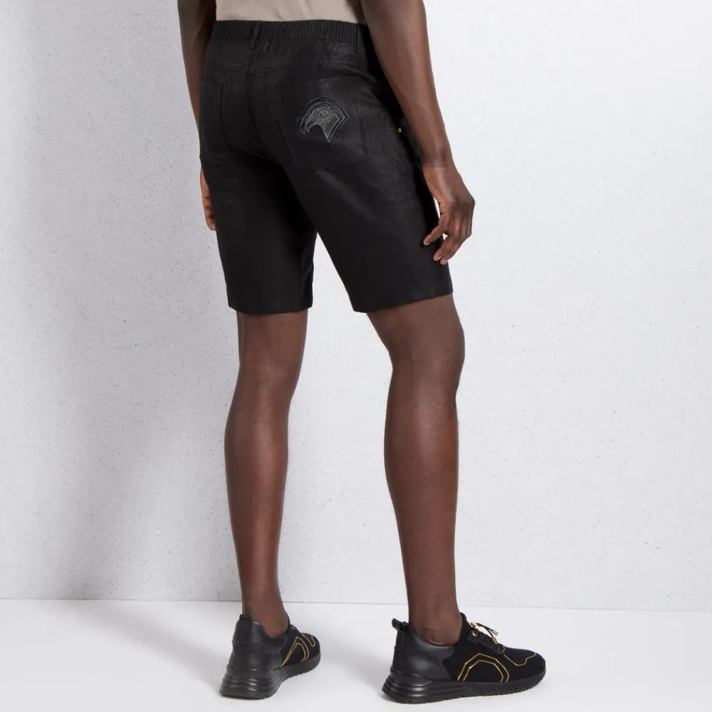 Best Sale Linen Bermuda Shorts Mens Trousers