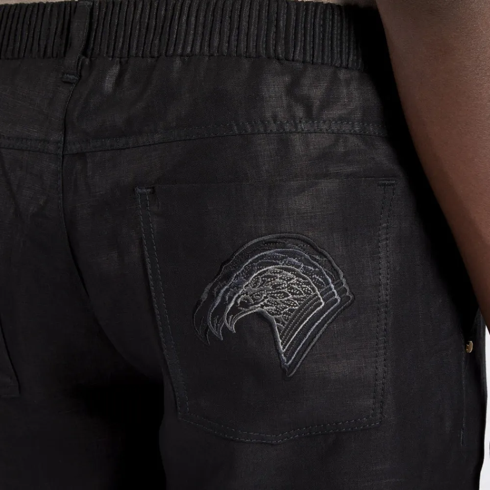 Best Sale Linen Bermuda Shorts Mens Trousers