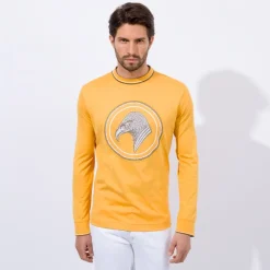 Fashion Long Sleeve T-Shirt Mens Knitwear