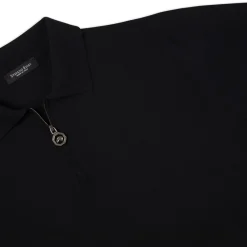 Flash Sale Long Sleeve Zip Polo Mens Knitwear