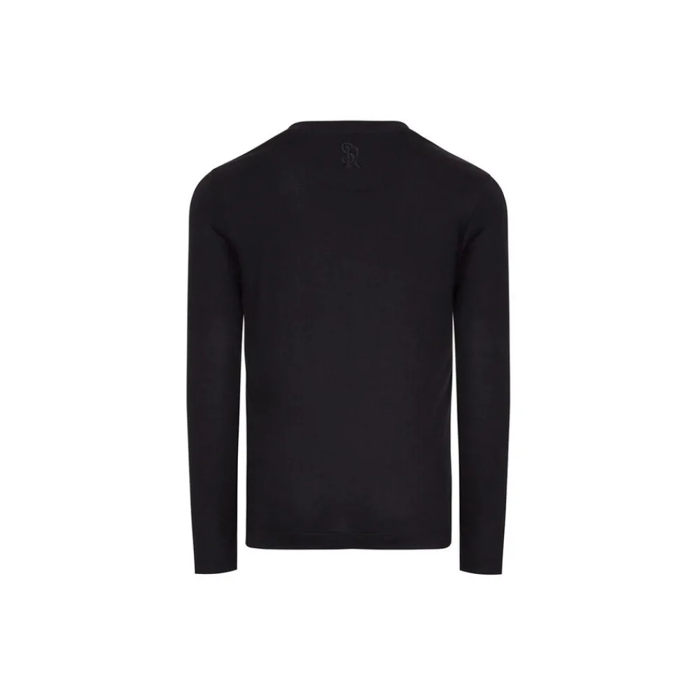 Fashion Long Sleeved Crewneck T-Shirt Junior T-Shirts