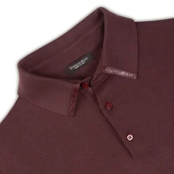 Flash Sale Long Sleeved Three Button Polo Mens Knitwear