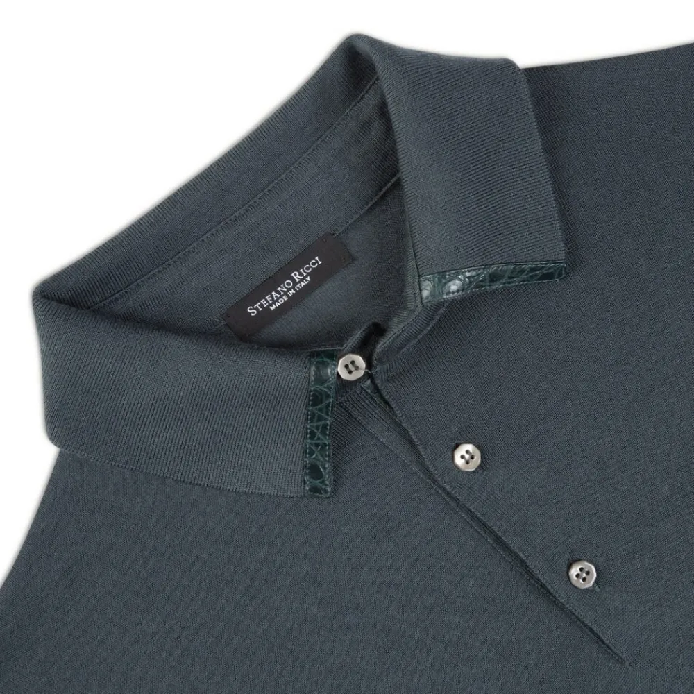 Sale Long Sleeved Three Button Polo Mens Last Sizes