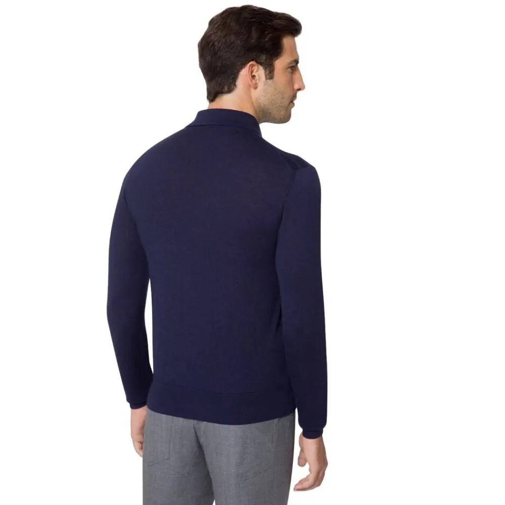Shop Long Sleeved Three Button Polo Mens Last Sizes