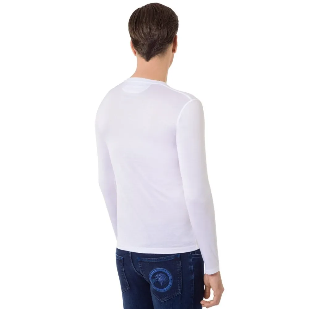 Fashion Long Sleeved T-Shirt With Eagle Head Mens T-Shirts
