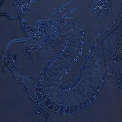 Store Long Sleeved T-Shirt With Chinese Dragon Motif Mens T-Shirts