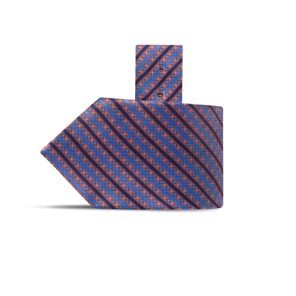 Flash Sale Luxury Hand Printed Silk Tie Ties