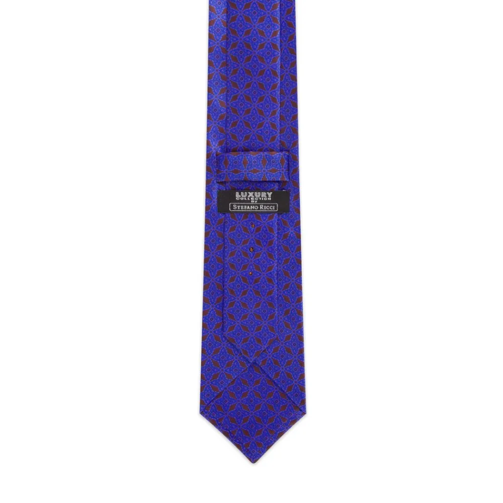 Hot Luxury Hand Printed Silk Tie Ties