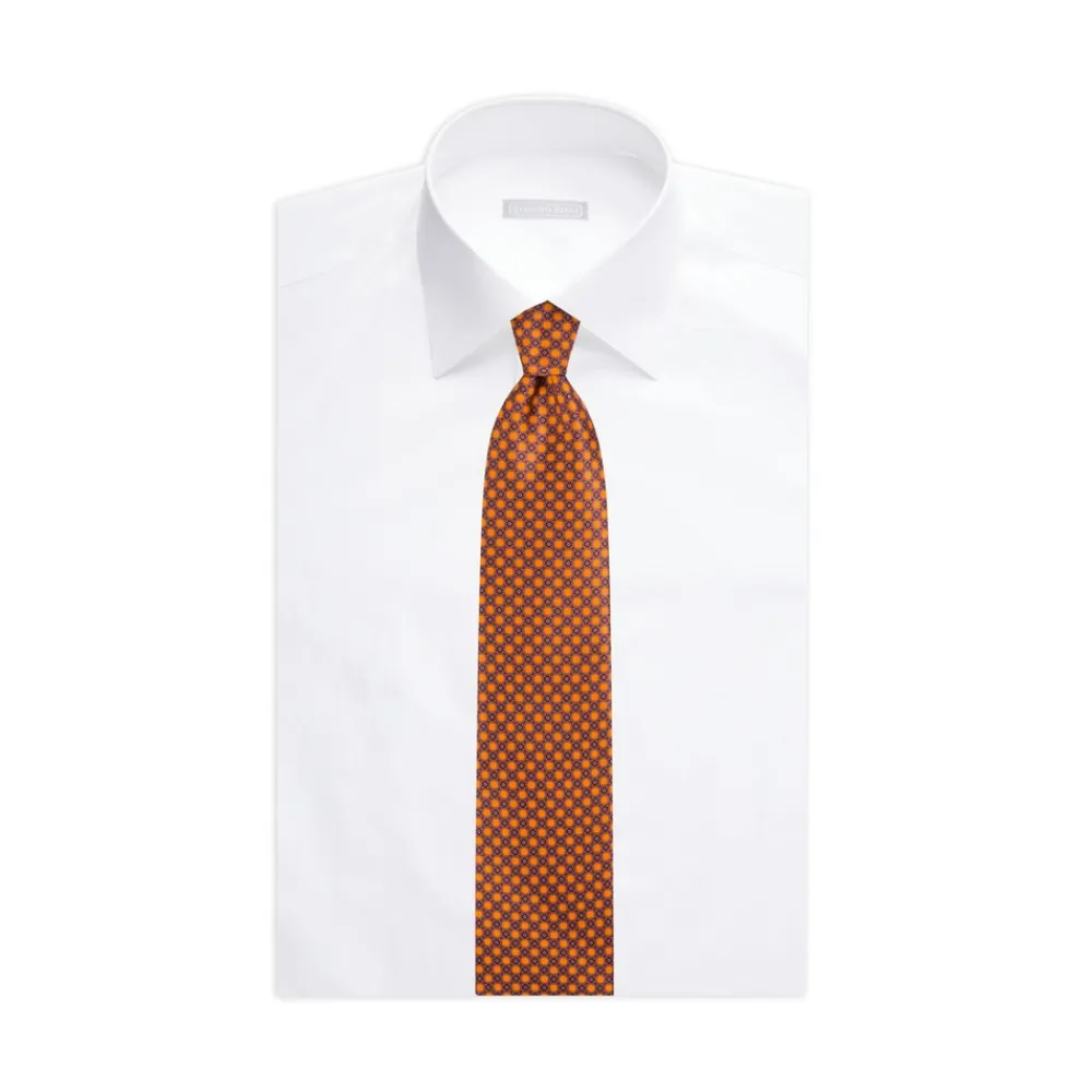 Best Luxury Hand Printed Silk Tie Ties