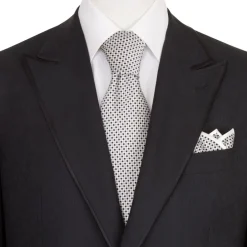 Shop Luxury Hand Printed Silk Tie Set Ties