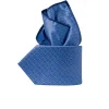 Flash Sale Luxury Hand Printed Silk Tie Set Ties