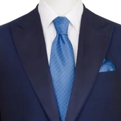Flash Sale Luxury Hand Printed Silk Tie Set Ties
