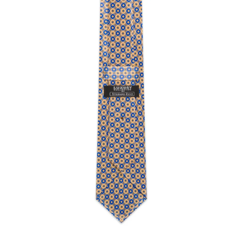 Discount Luxury Hand Printed Silk Tie Ties