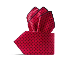 Online Luxury Hand Printed Silk Tie Set Ties