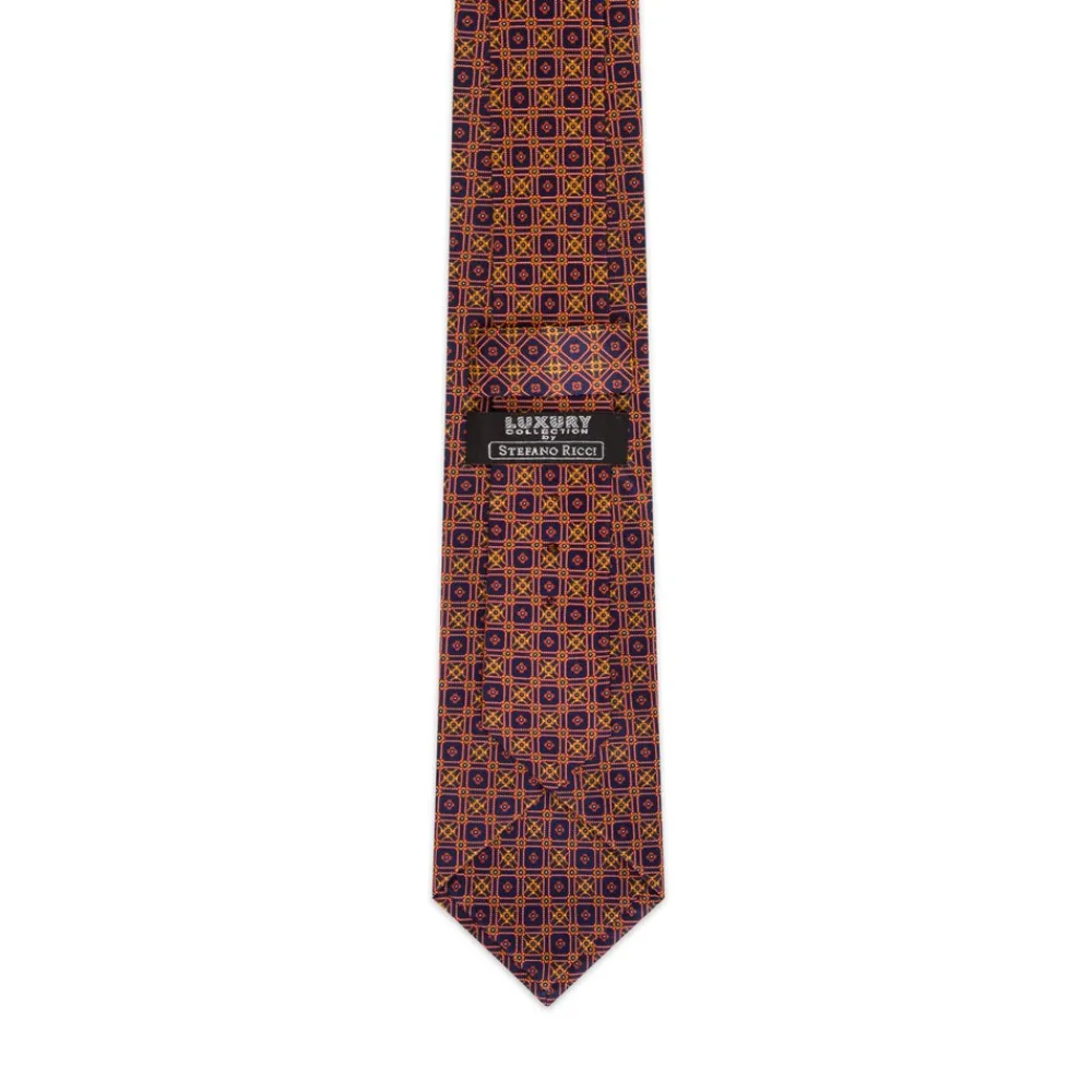 Fashion Luxury Hand Printed Silk Tie Ties