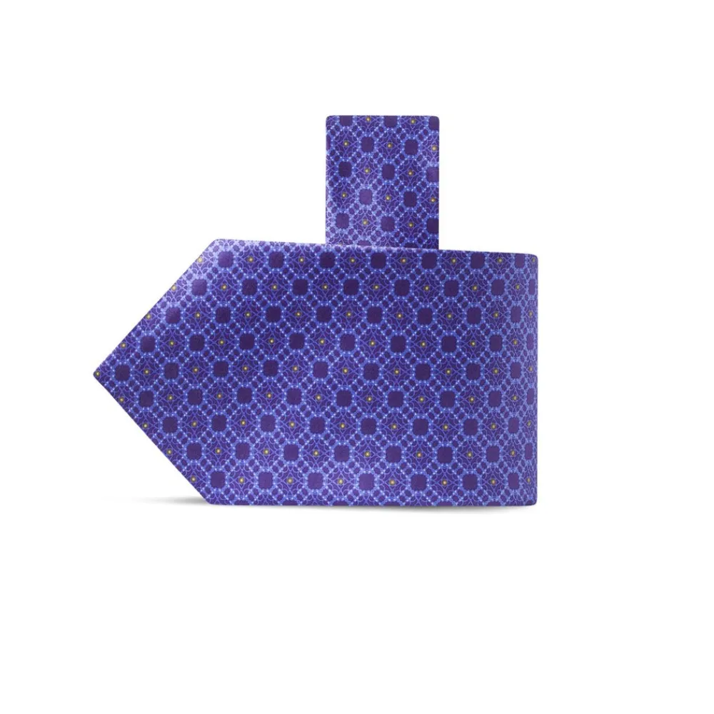 Flash Sale Luxury Hand Printed Silk Tie Ties