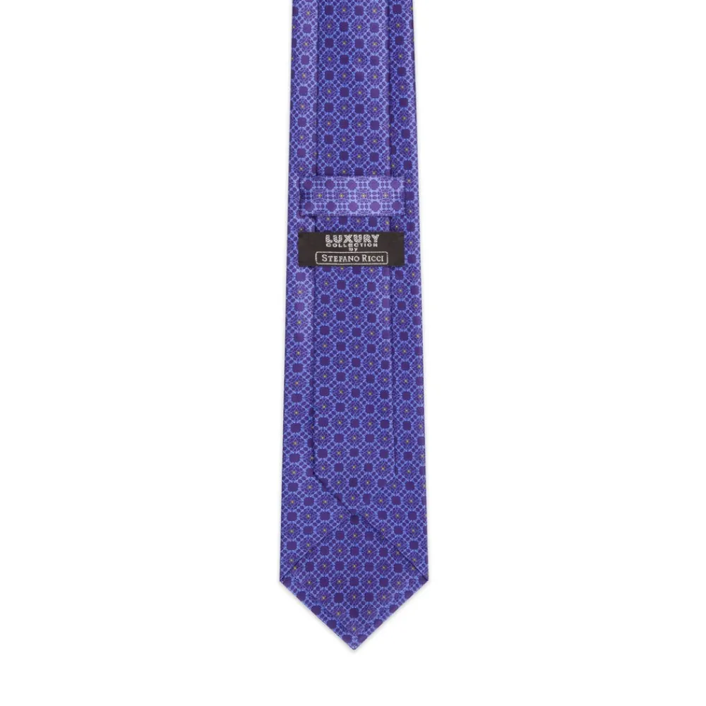 Flash Sale Luxury Hand Printed Silk Tie Ties