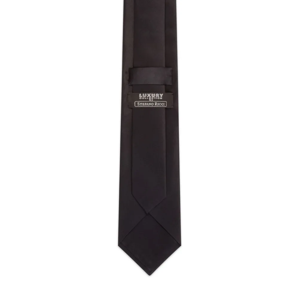 Hot Luxury Handmade Silk Tie With Swarovski Details Formal Accessories