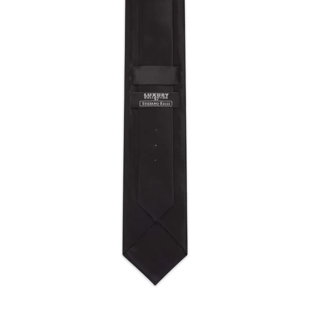 Cheap Luxury Pleated Silk Tie Formal Accessories